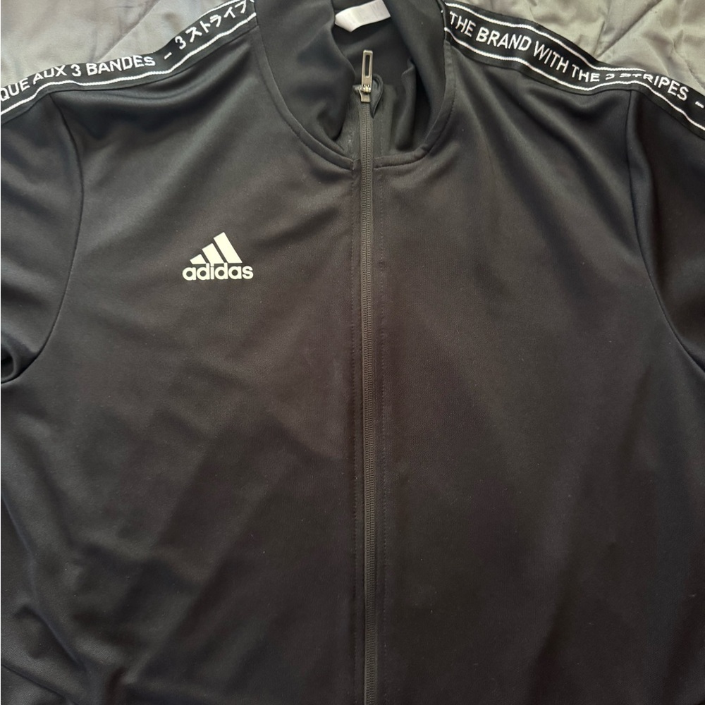 Adidas Men's Black Track Jacket